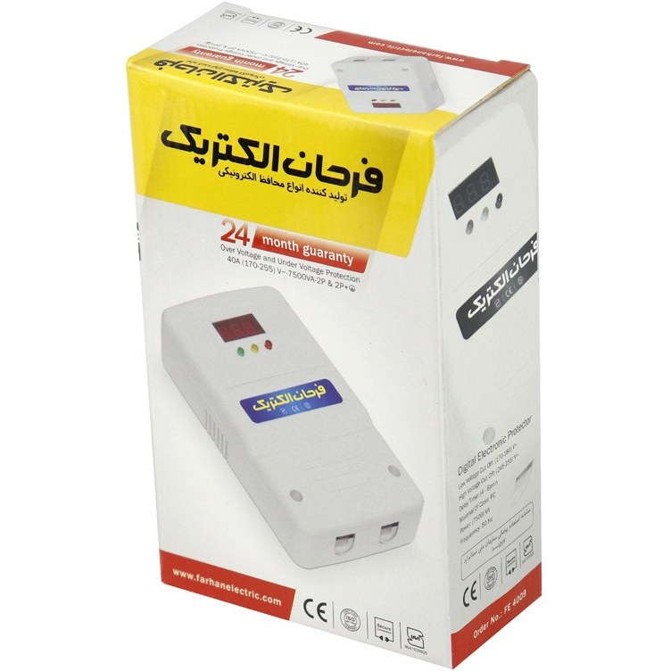 محافظ پاکنتوری فرحان الکتریک ۴۰ امپر
