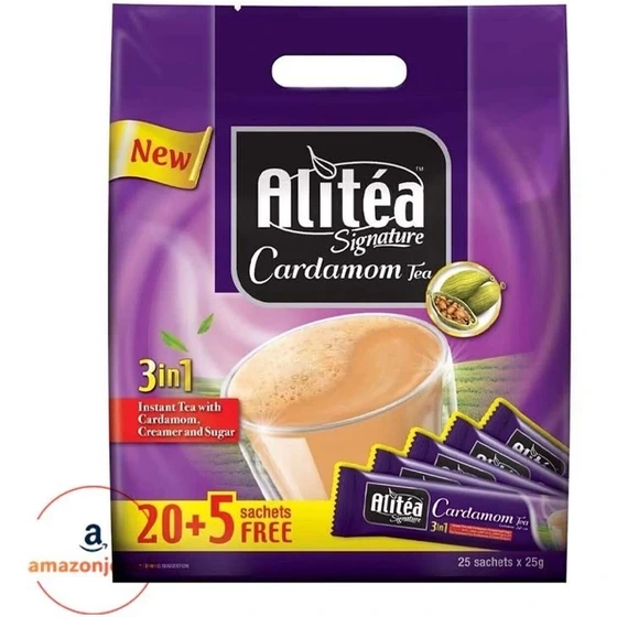 شیر چای علی تی هل Alitea 3in1 بسته ۲۵ عددی