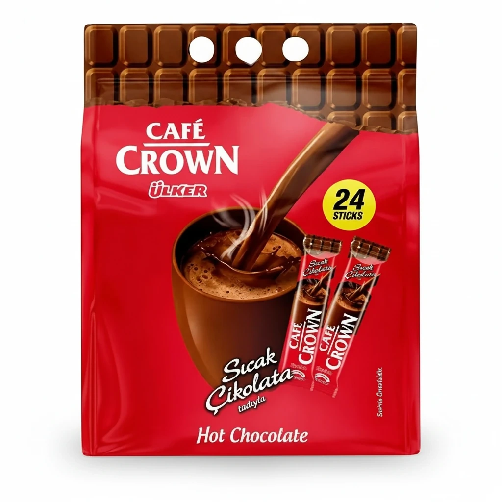 هات چاکلت کافه کراون اولکر 24 عددی | Café Crown Ülker Hot Chocolate