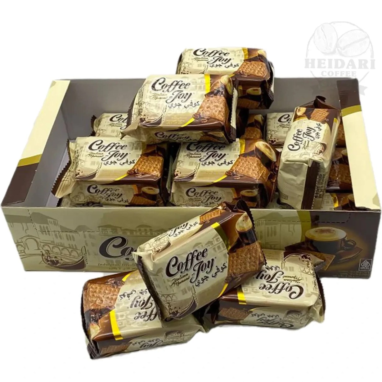 بیسکویت کافی جوی coffee joy بسته 18 عددی