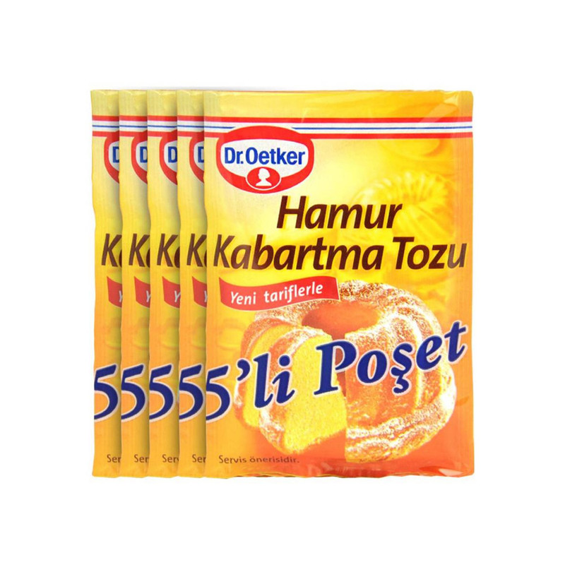 بیکینگ پودر دکتر اوتکر ۱۰ گرم بسته ۵ عددی