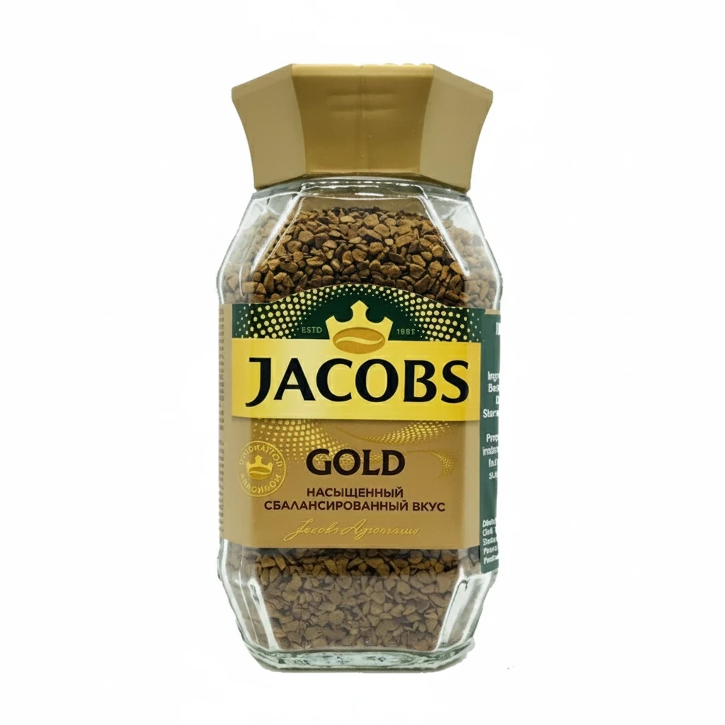 قهوه فوری جاکوبز مدل گلد ۲۰۰ گرم | Jacobs Gold Instant Coffee