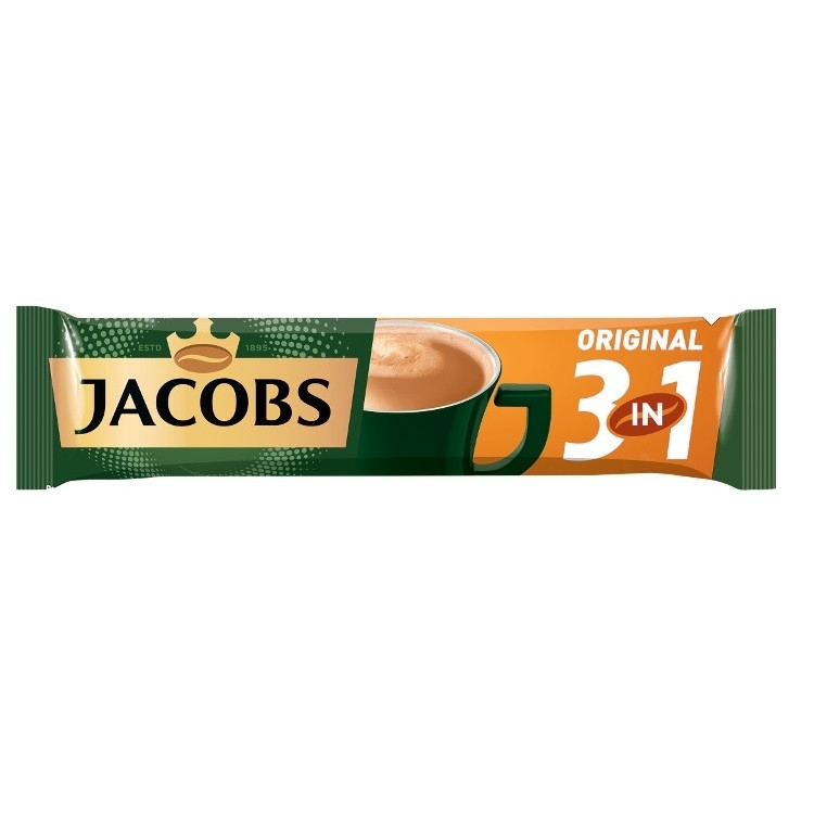 کافی میکس گلد جاکوبز ۳ در ۱ بسته ۴۰ عددی Jacobs