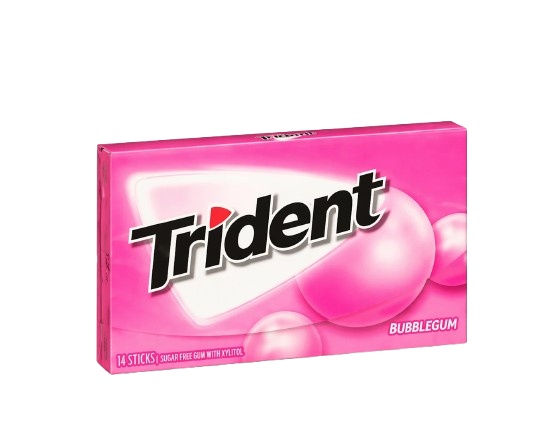 آدامس تریدنت بادکنکی Trident Bubblegum